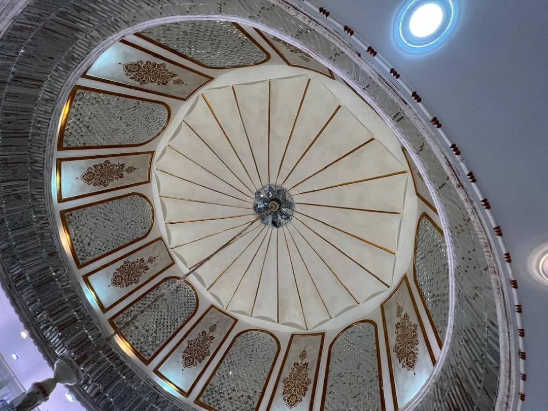 عکس گچبری مدرن سقف پذیرایی